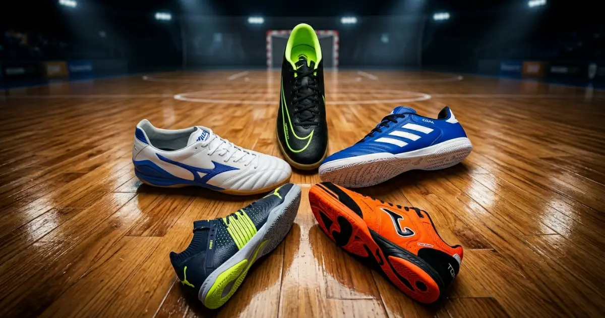 As 5 Melhores Chuteiras de Futsal em 2026: Guia Completo e Ranking